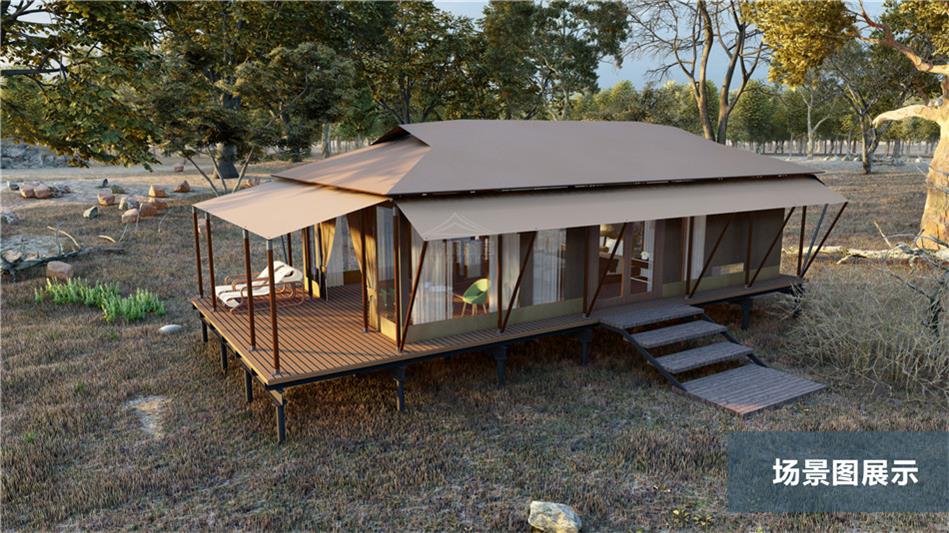 帐篷里的诗与远方|巨野县野奢营地如何重构旅人的荒野想象?